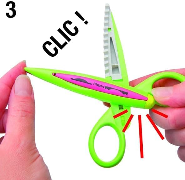 Nożyczki kreatywne w walizce